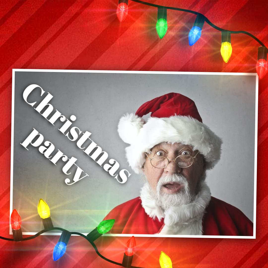 Christmas Party — Wednesday 23rd December, 5pm–7pm