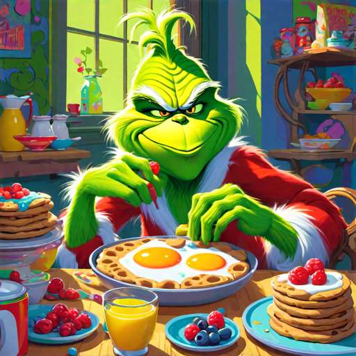 Breakfast with Grinch - Saturday 20th December 9am
